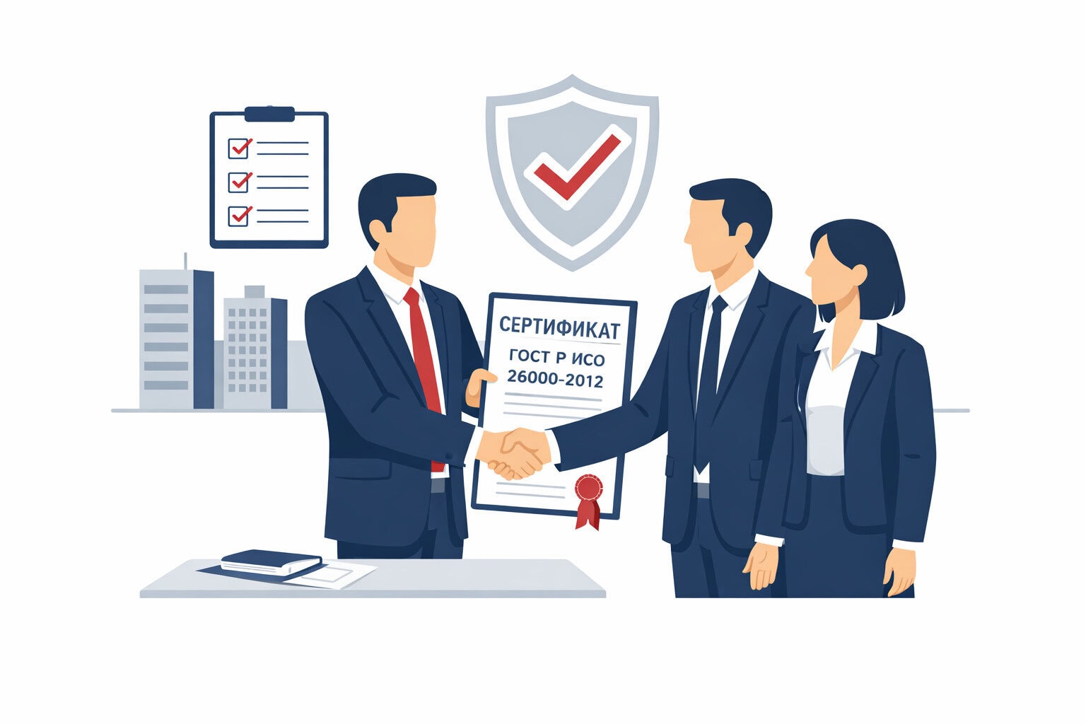 Порядок оформления сертификата ГОСТ Р ИСО 26000-2012 в Кирове