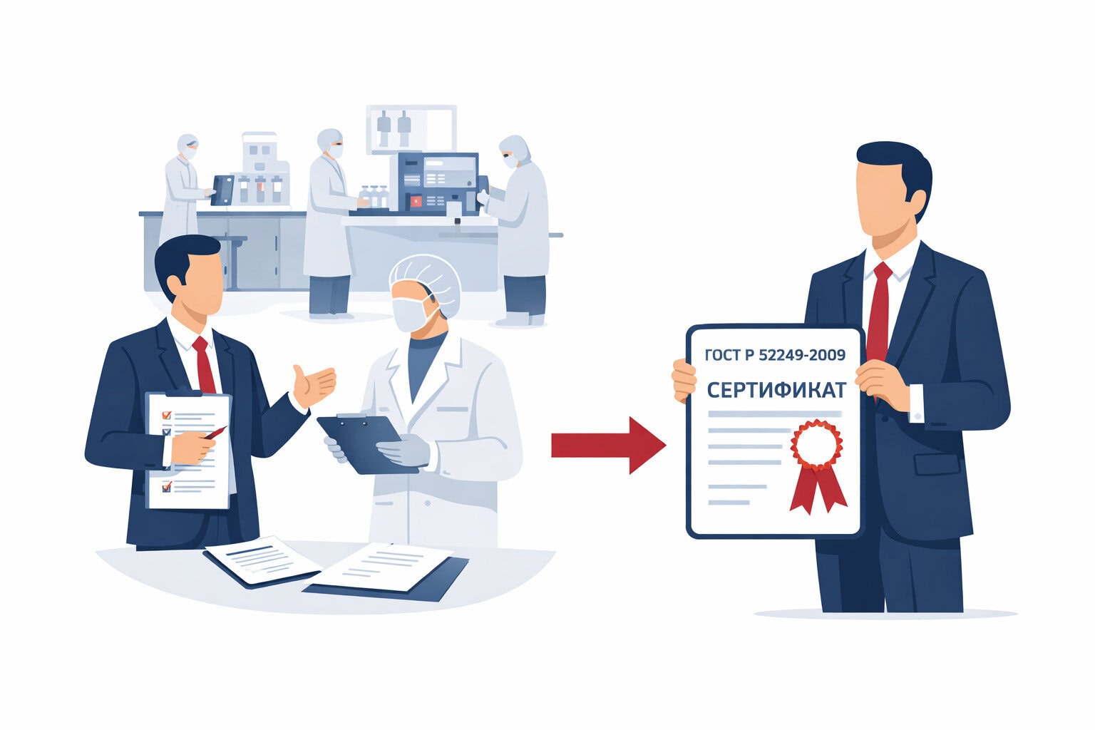 Процедура сертификации ГОСТ Р 52249-2009 в Кирове