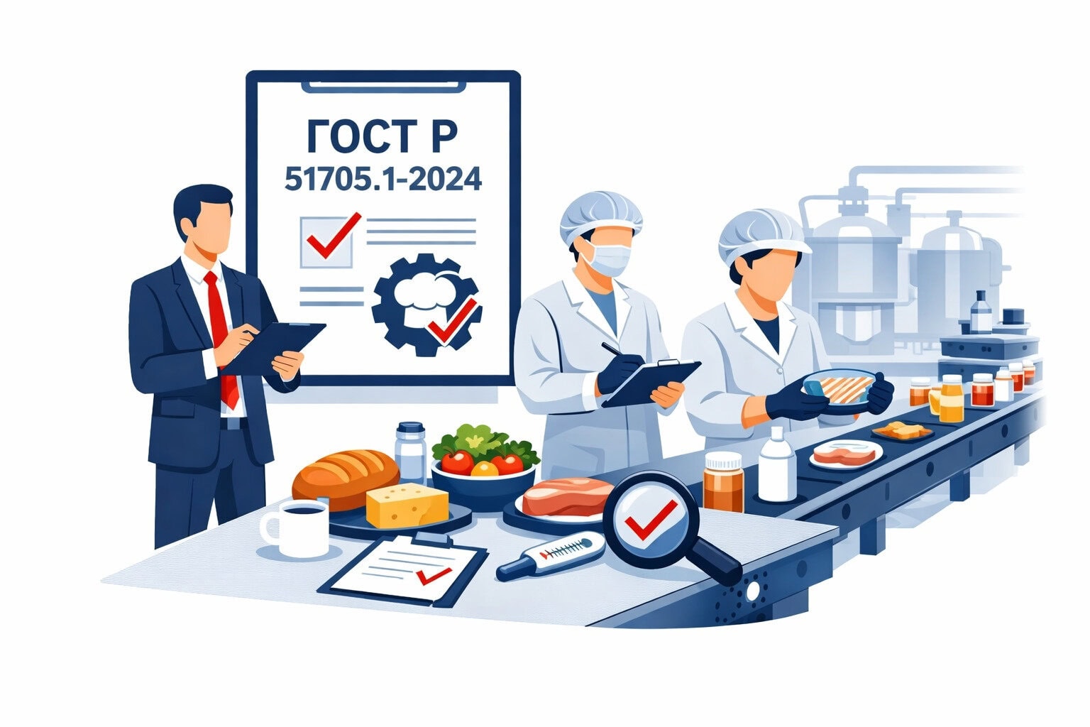 Оформление ГОСТ Р 51705.1 2024 ХАССП в Кирове